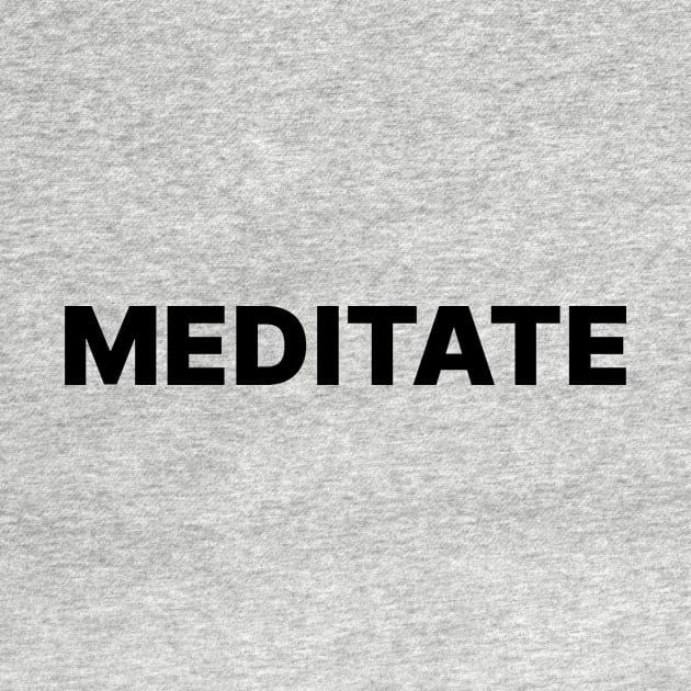 Meditate by Tiomio
